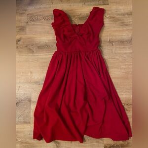 Pinup Couture Scarlet Midi Dress